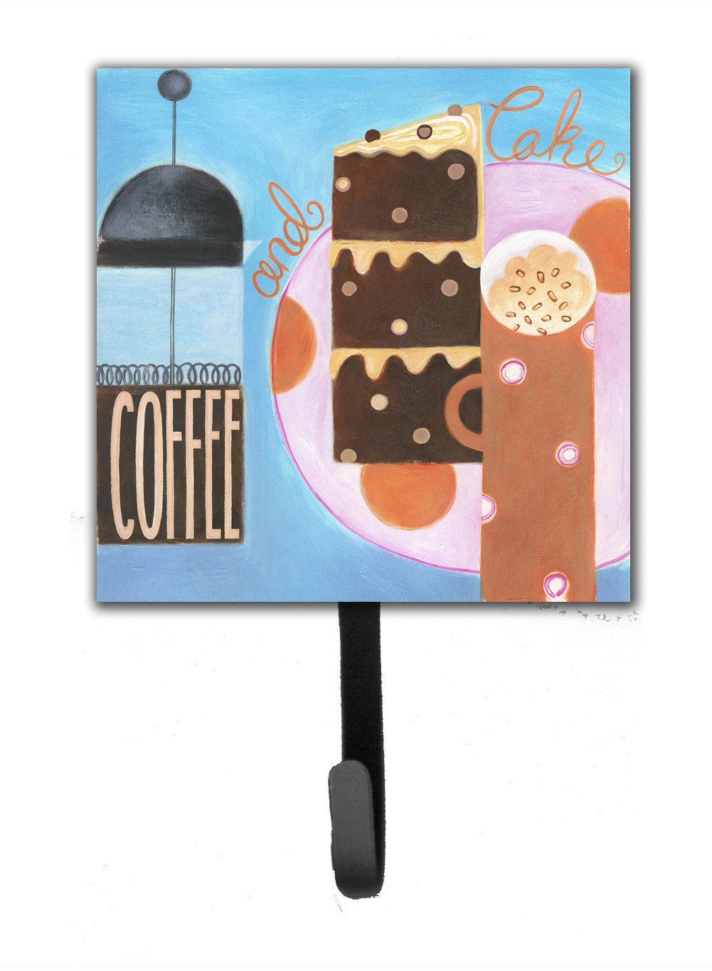 Kitchen Collection Coffee and Cake Leash or Key Holder BCBR0116SH4 by Caroline&#39;s Treasures