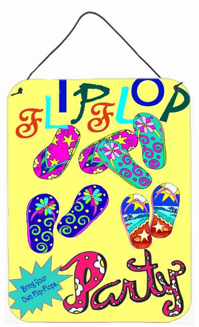 Bring your Own Filp Flops Wall or Door Hanging Prints PJC1035DS1216 by Caroline's Treasures