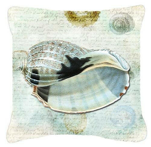 Shells    Canvas Fabric Decorative Pillow by Caroline&#39;s Treasures