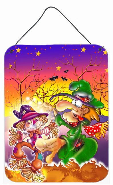 Witch Voodoo Scarecrow Halloween Wall or Door Hanging Prints APH5129DS1216 by Caroline&#39;s Treasures
