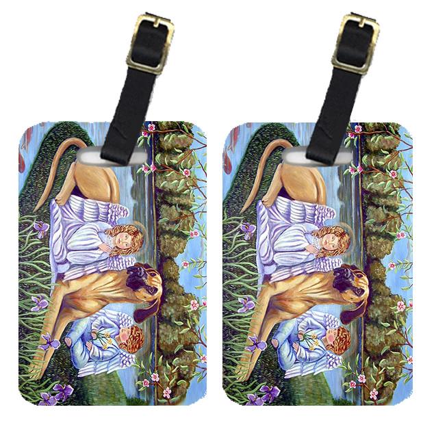 Angels with  Great Dane Luggage Tags Pair of 2 by Caroline&#39;s Treasures