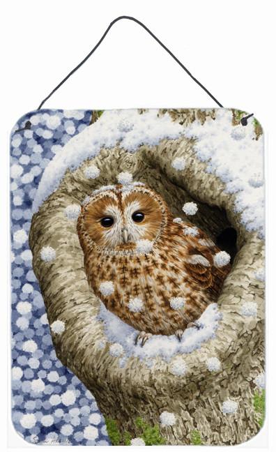 Tawny Owl in the Tree Wall or Door Hanging Prints ASA2060DS1216 by Caroline's Treasures
