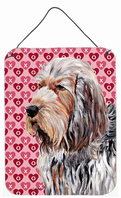 Otterhound Hearts and Love Wall or Door Hanging Prints SC9708DS1216 by Caroline's Treasures