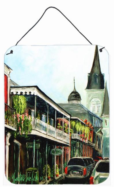 St Louis Cathedral Wall or Door Hanging Prints MW1201DS1216 by Caroline&#39;s Treasures
