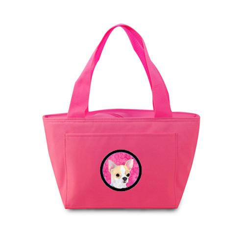 Pink Chihuahua  Lunch Bag or Doggie Bag SS4749-PK by Caroline&#39;s Treasures