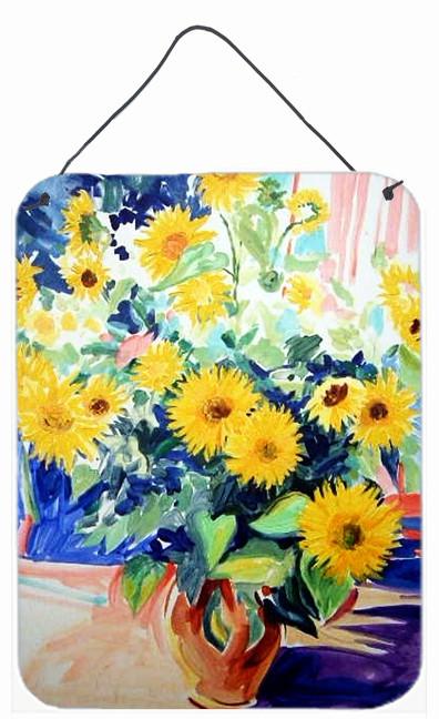 Sunflowers by Roy Avis Wall or Door Hanging Prints ARA0063DS1216 by Caroline&#39;s Treasures