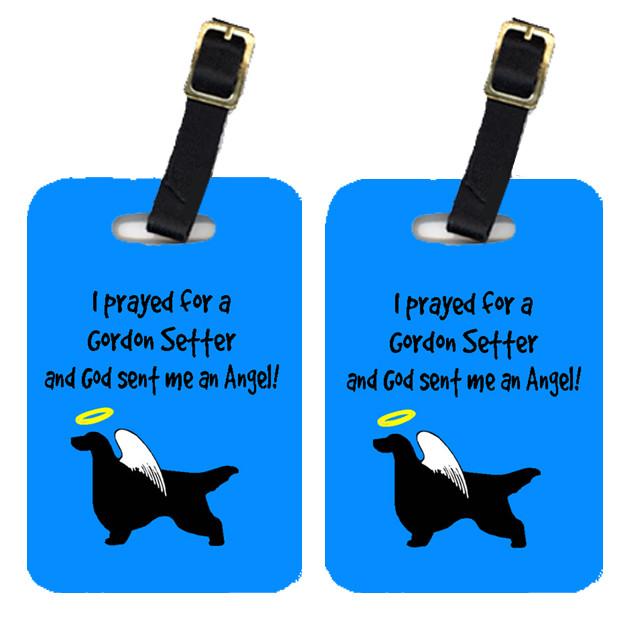 Pair of 2 Gordon Setter Luggage Tags by Caroline&#39;s Treasures