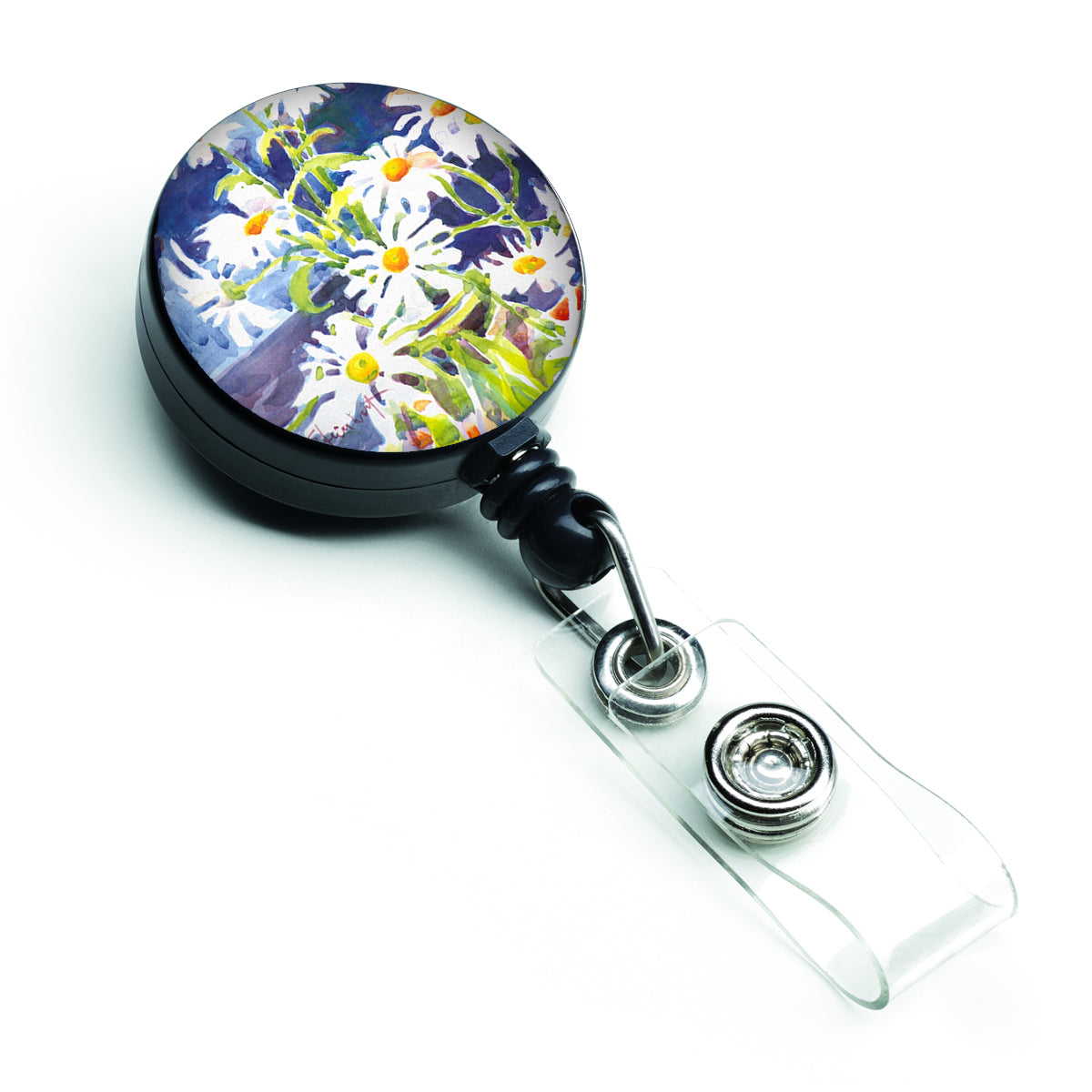 Flowers - Daisy Retractable Badge Reel 6003BR  the-store.com.