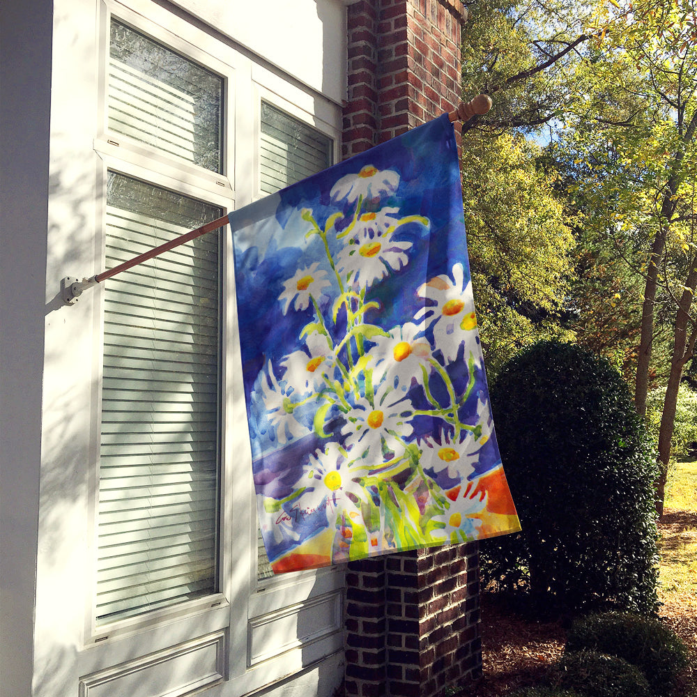 Flowers - Daisy Flag Canvas House Size