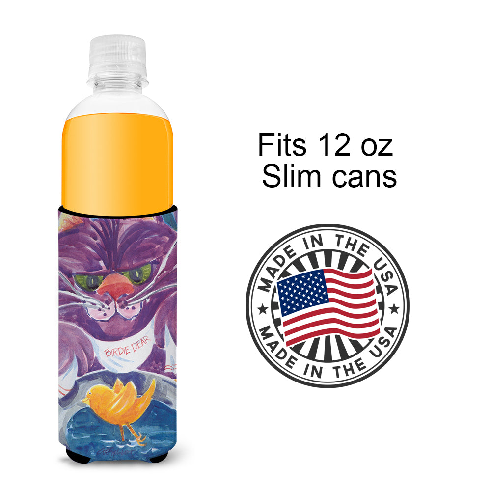 Purple Cat Birdie Dear Ultra Beverage Insulators for slim cans 6004MUK.
