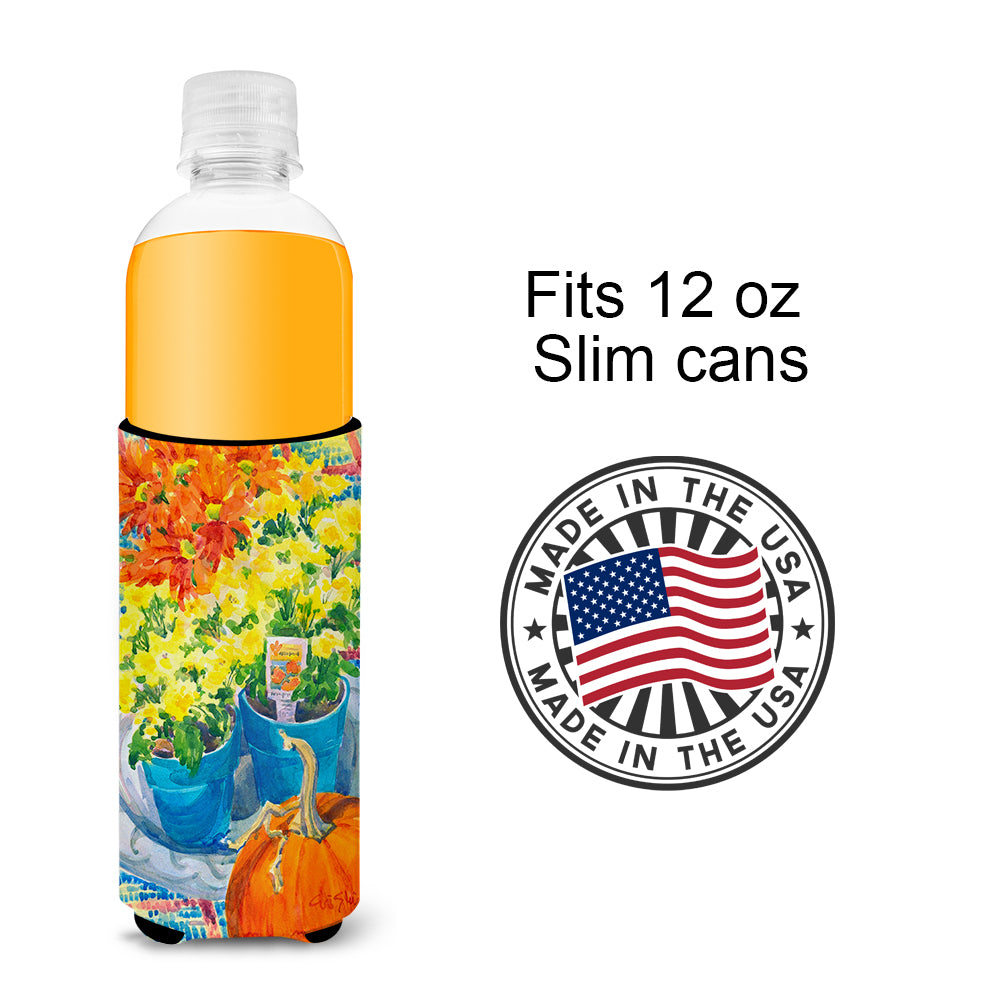 Flower - Mums Ultra Beverage Insulators for slim cans 6005MUK.