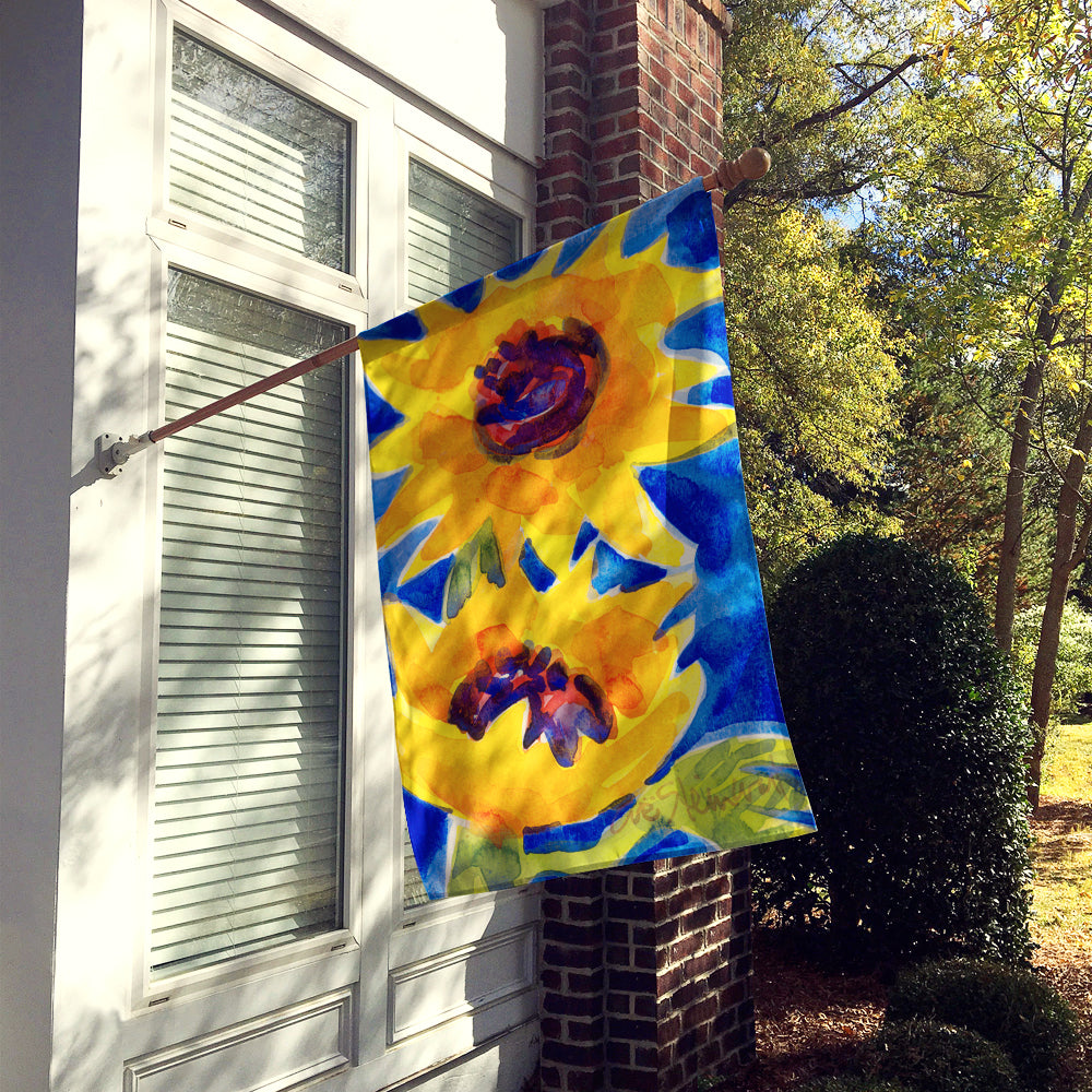 Flower - Sunflower Flag Canvas House Size