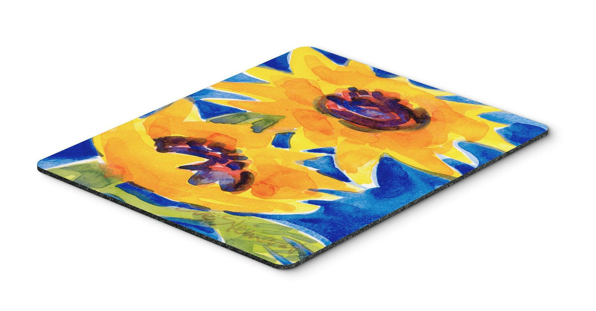 Flower - Sunflower  Mouse Pad, Hot Pad or Trivet by Caroline&#39;s Treasures