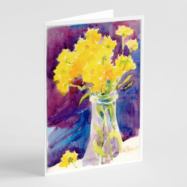 Buy this Flower Greeting Cards and Envelopes Pack of 8