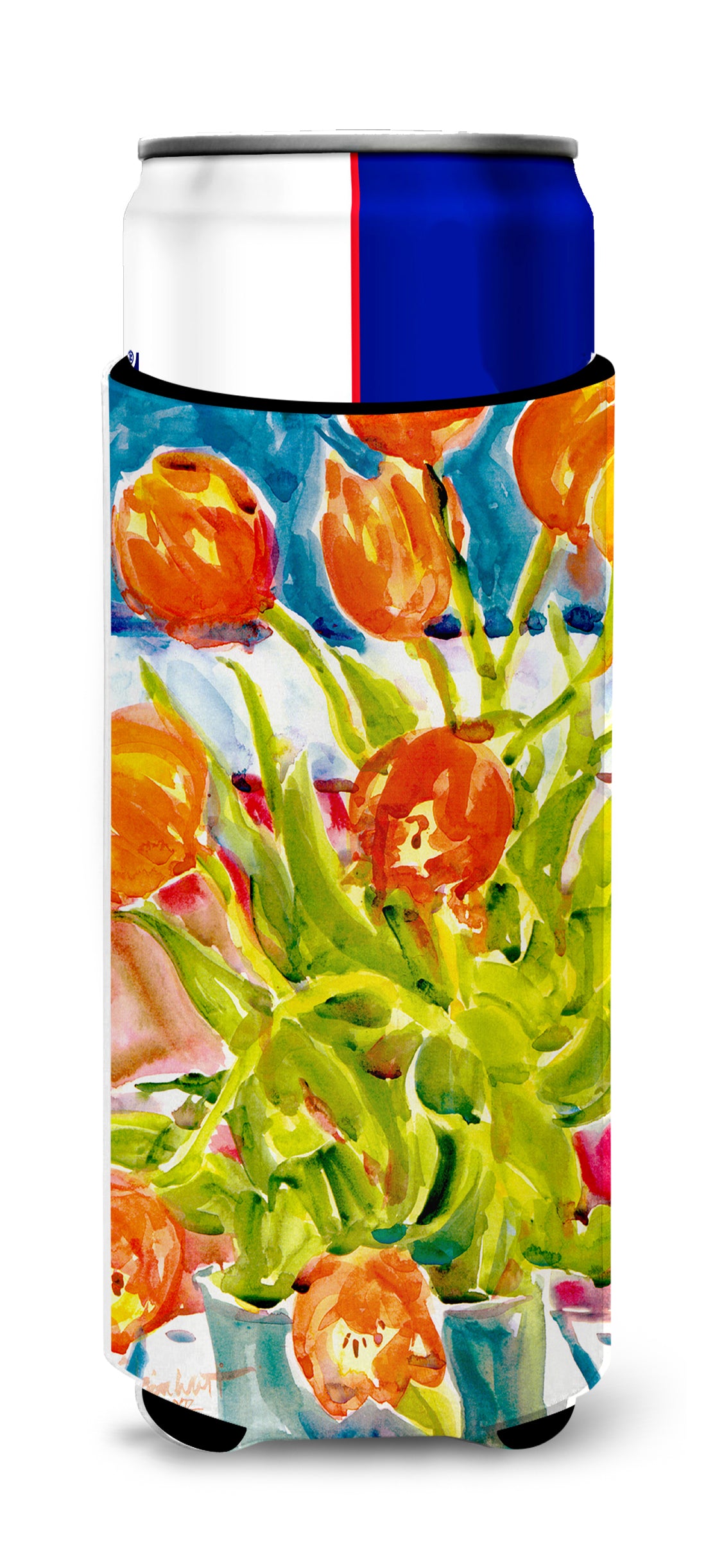 Flowers - Tulips Ultra Beverage Insulators for slim cans 6025MUK
