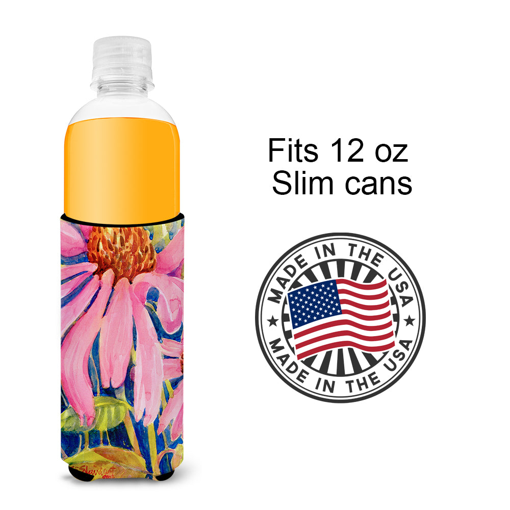 Flower - Coneflower Ultra Beverage Insulators for slim cans 6027MUK.