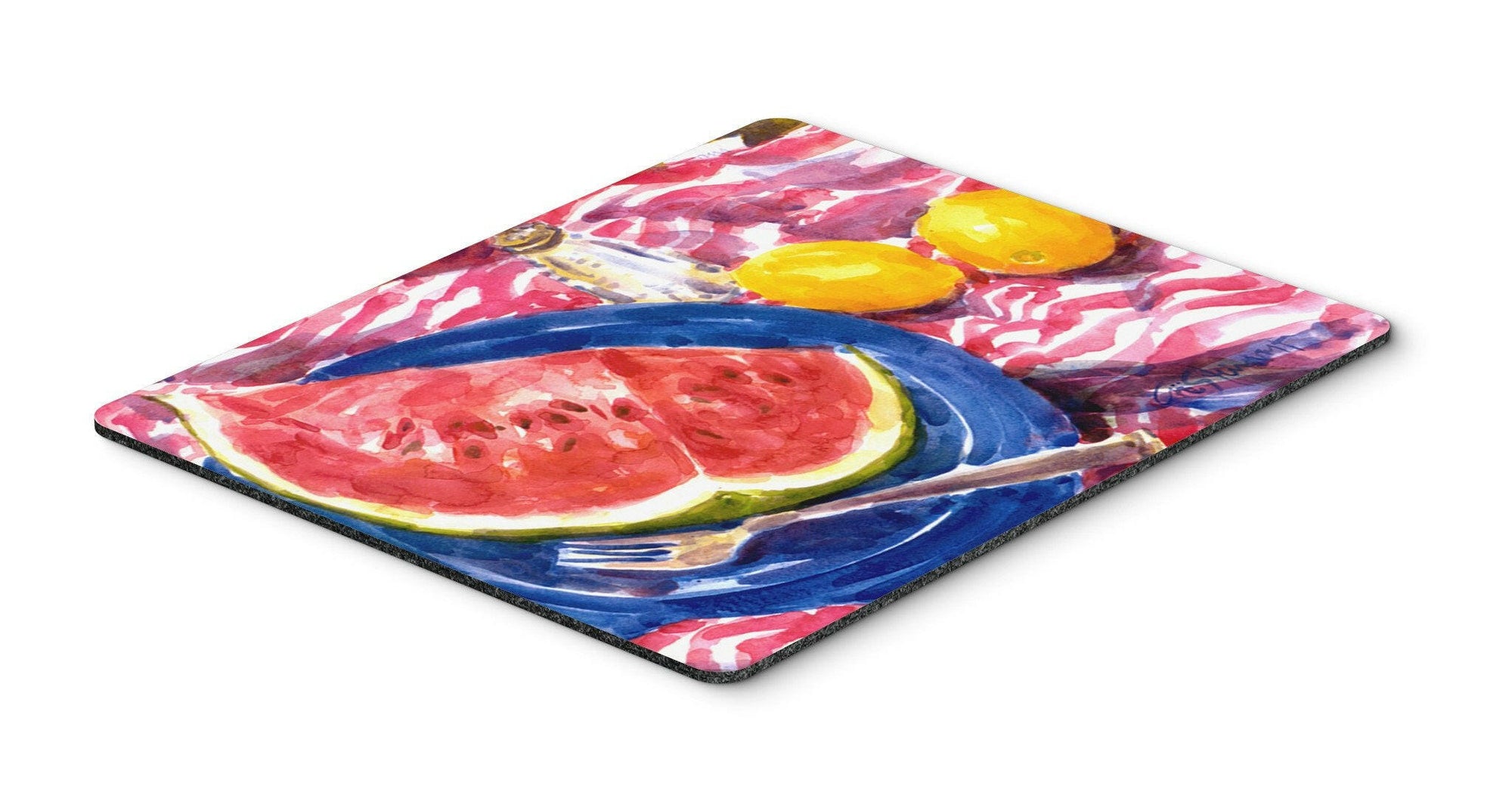 Watermelon Mouse pad, hot pad, or trivet by Caroline's Treasures