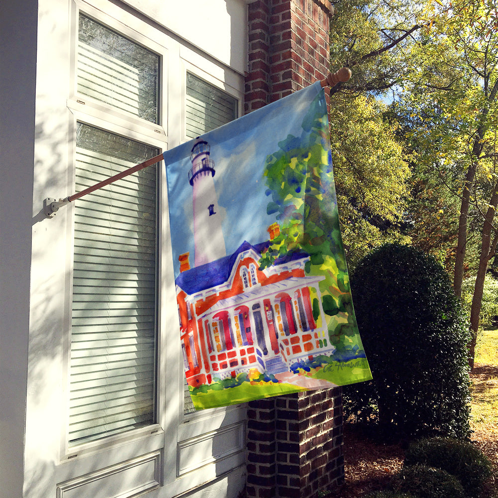 Caroline's Treasures Lighthouse Flag Canvas House Size