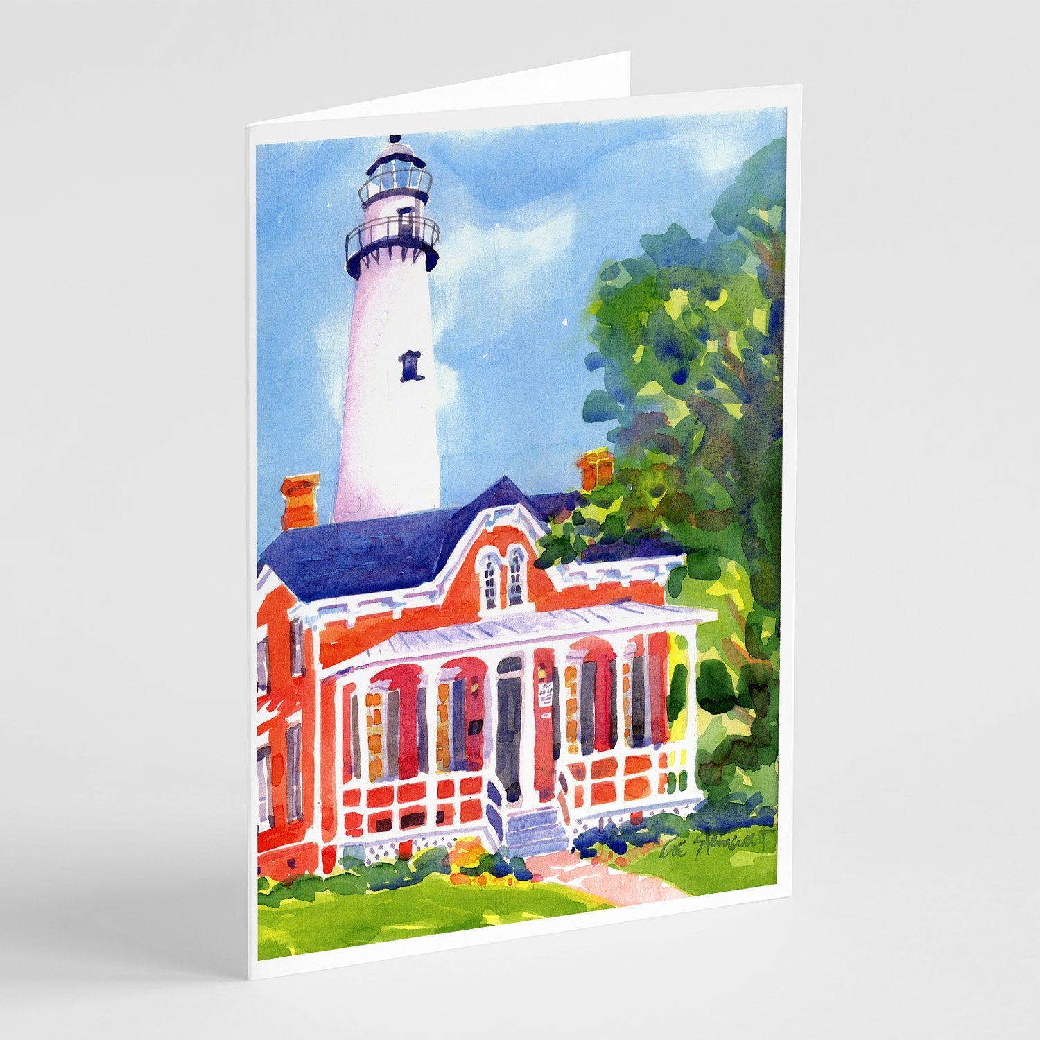 Buy this Lighthouse Greeting Cards and Envelopes Pack of 8