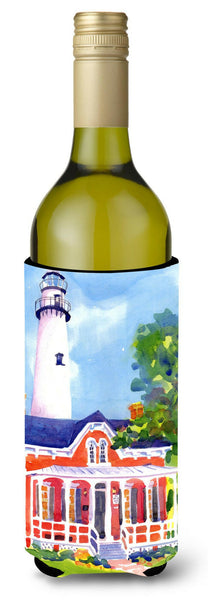 Lighthouse Wine Bottle Beverage Insulator Beverage Insulator Hugger by Caroline's Treasures