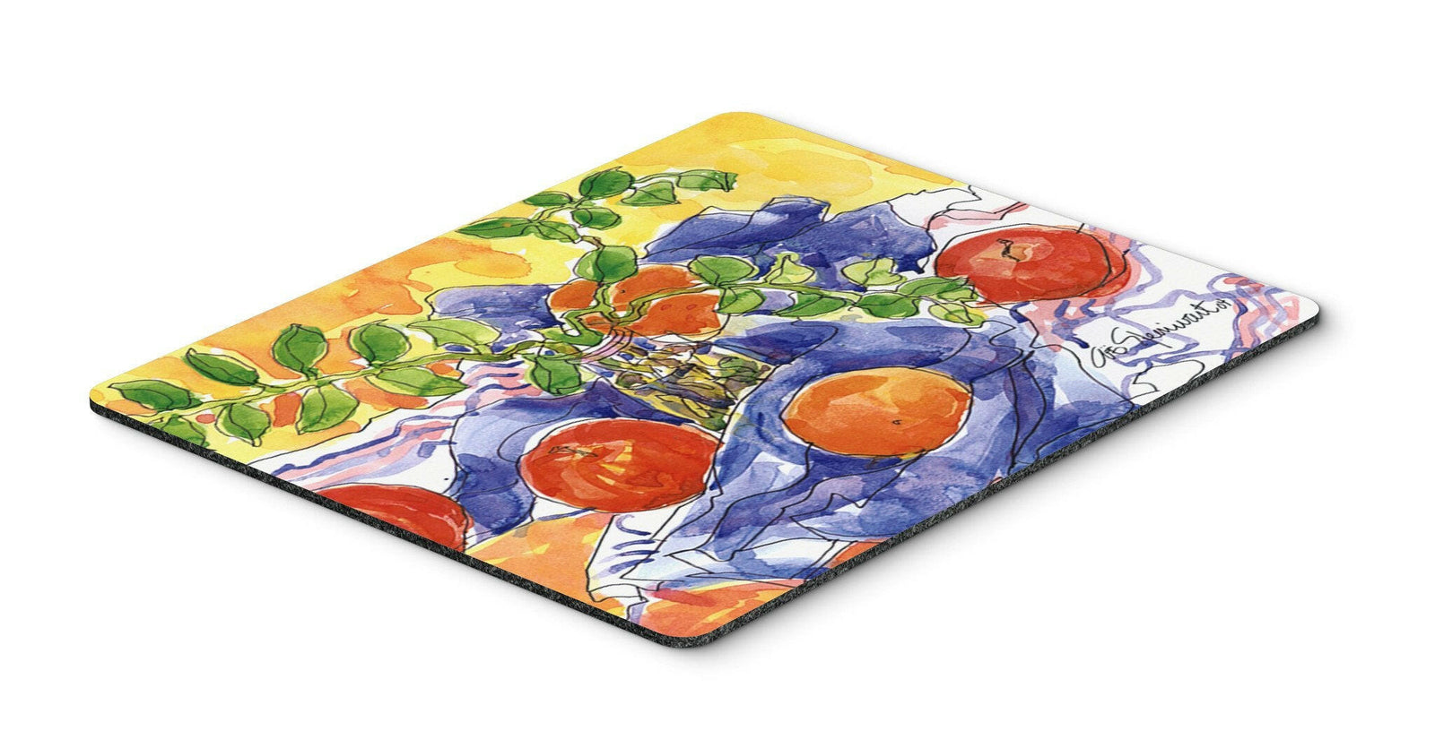 Apples Mouse pad, hot pad, or trivet by Caroline's Treasures