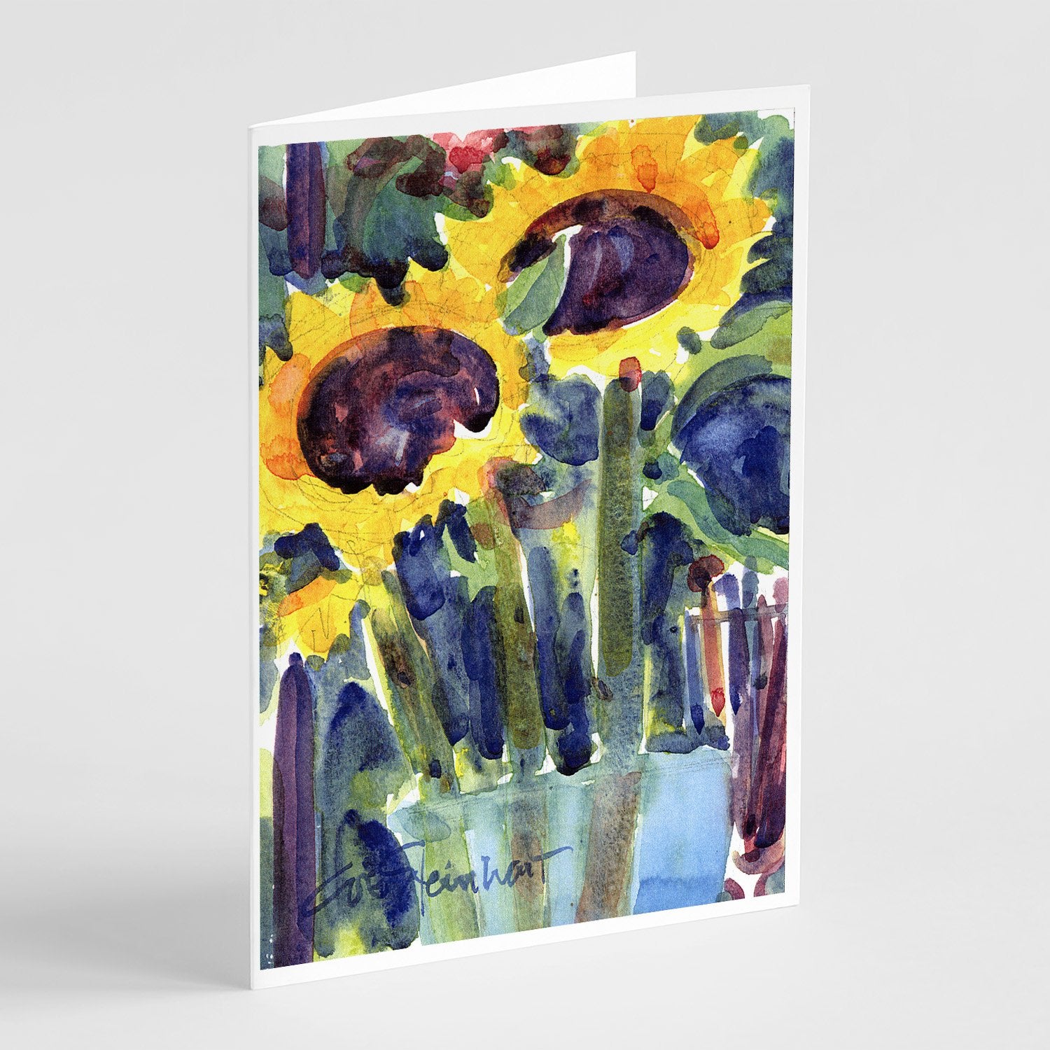 Buy this Flower - Sunflower Greeting Cards and Envelopes Pack of 8
