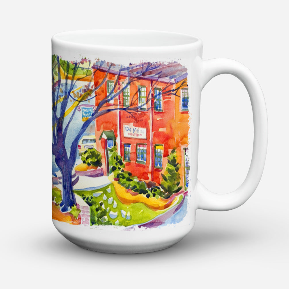 Caroline's Treasures Harbour Dishwasher Safe Microwavable Ceramic Coffee Mug 15 ounce 6057CM15