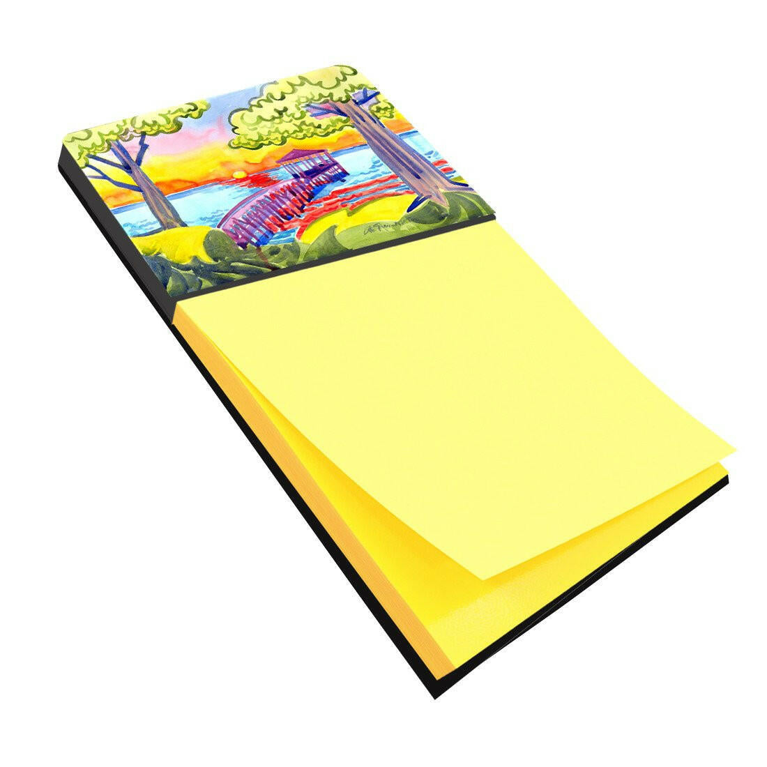 Dock at the pier Refiillable Sticky Note Holder or Postit Note Dispenser 6060SN by Caroline's Treasures