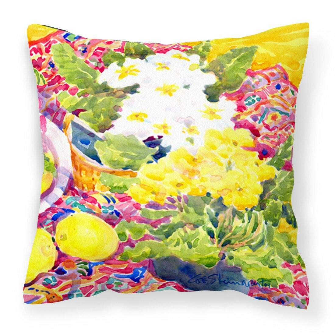 Flower - Primroses Decorative   Canvas Fabric Pillow - the-store.com