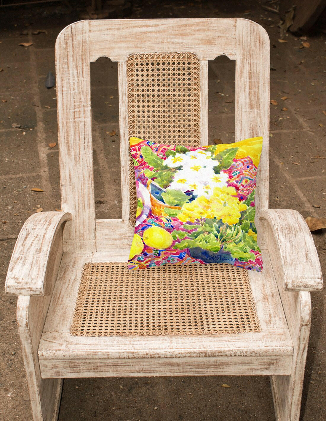 Flower - Primroses Decorative   Canvas Fabric Pillow - the-store.com