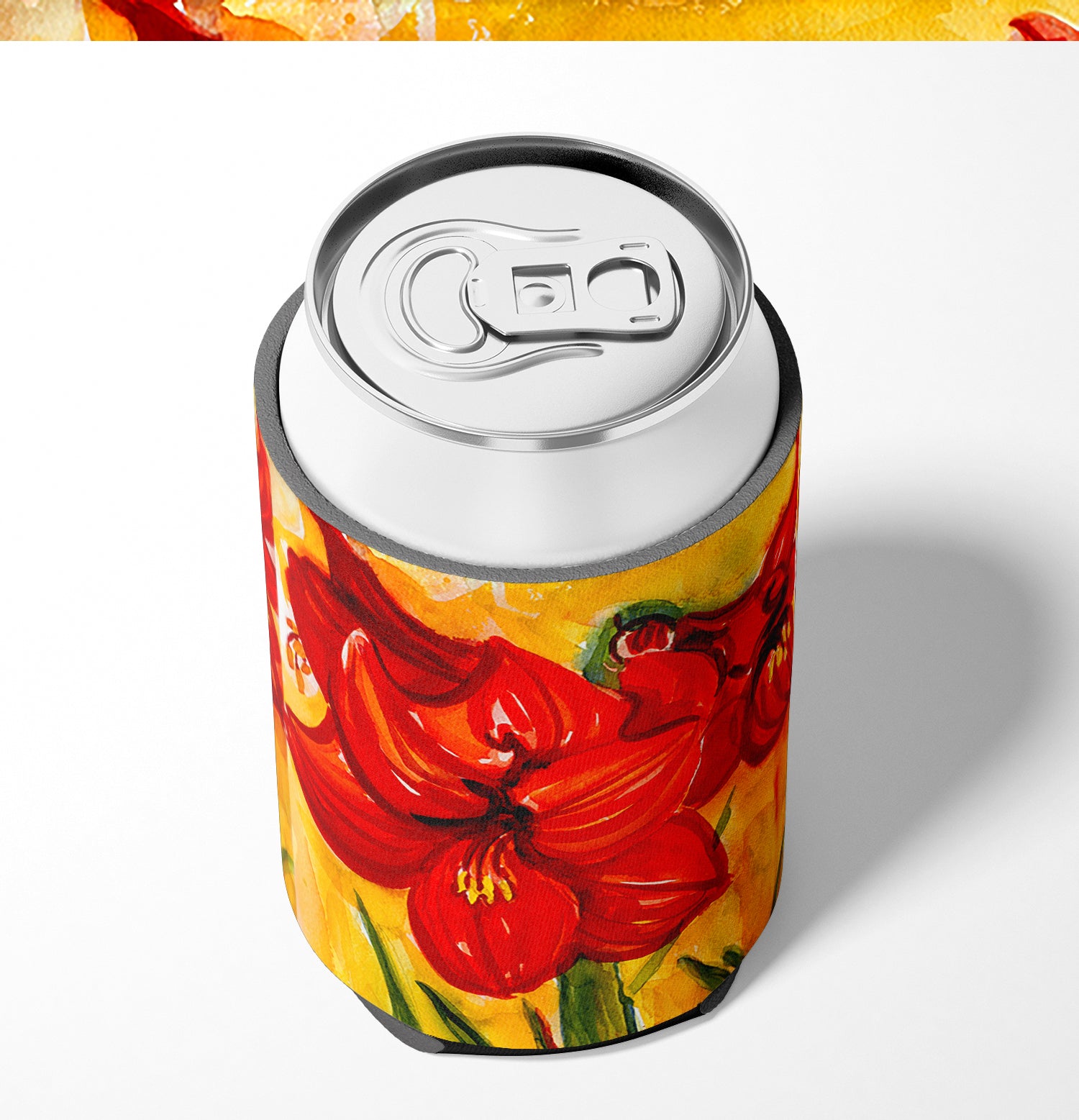 Flower - Amaryllis Can or Bottle Beverage Insulator Hugger