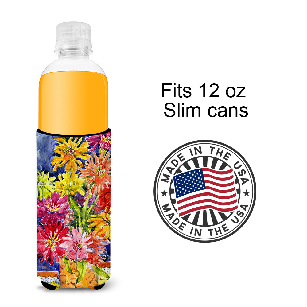 Flower - Gerber Daisies Ultra Beverage Insulators for slim cans 6069MUK.