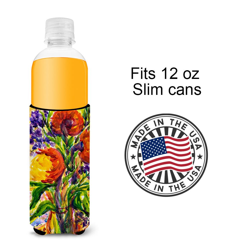 Flower Ultra Beverage Insulators for slim cans 6074MUK