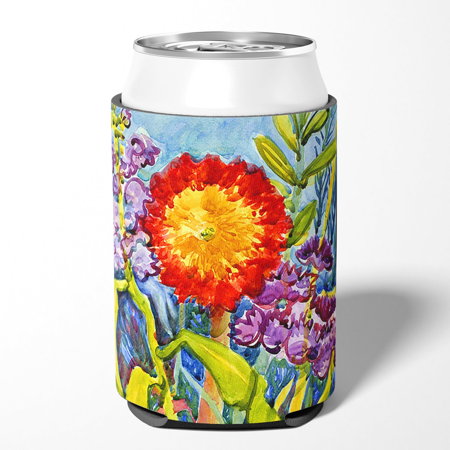 Flower - Sunflower Can or Bottle Beverage Insulator Hugger.