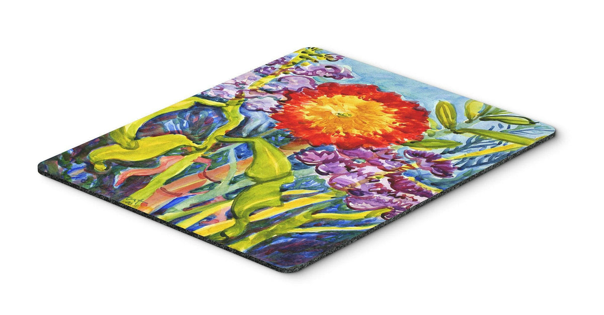 Flower - Sunflower Mouse Pad, Hot Pad or Trivet by Caroline&#39;s Treasures