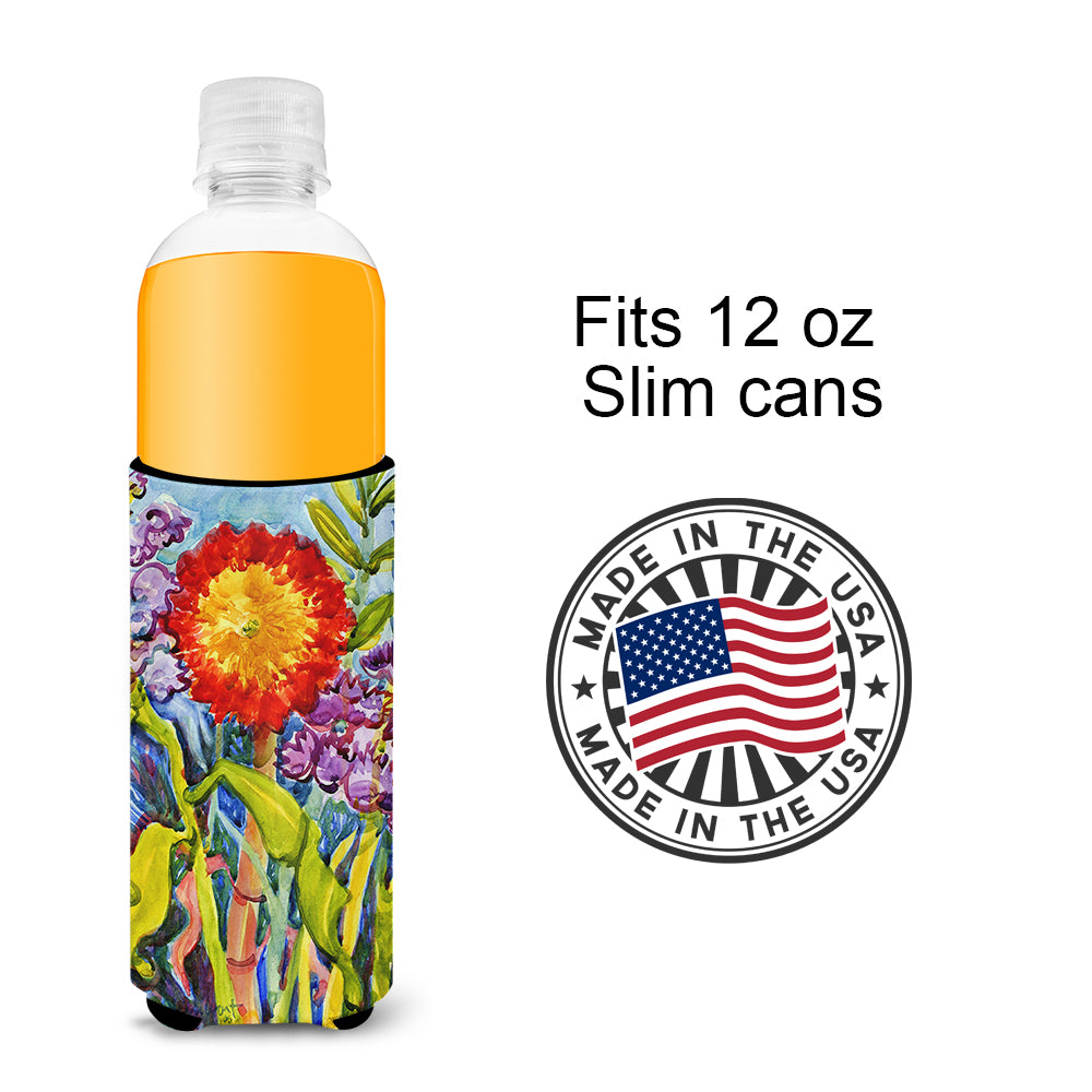 Flower - Sunflower Ultra Beverage Insulators for slim cans 6075MUK.