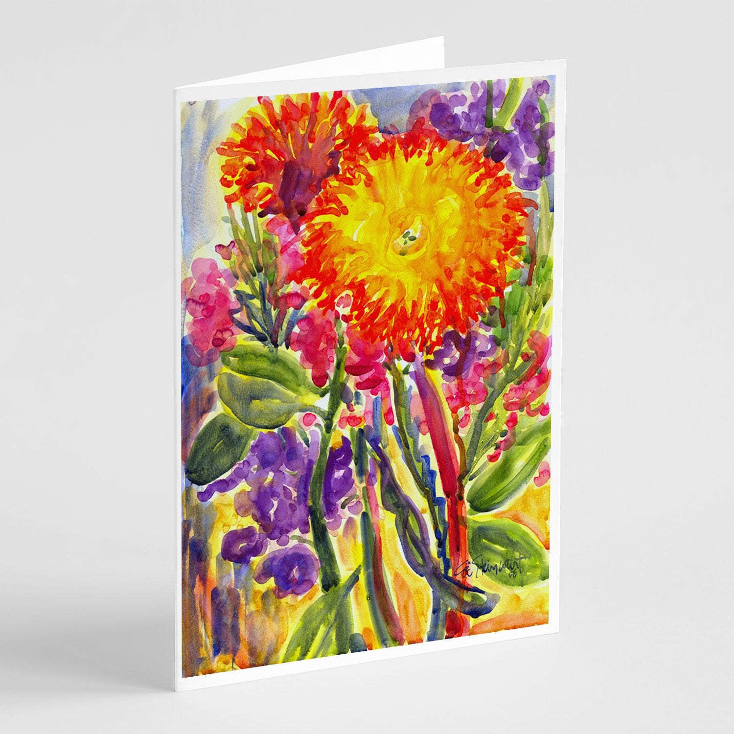 Buy this Flower - Aster Greeting Cards and Envelopes Pack of 8