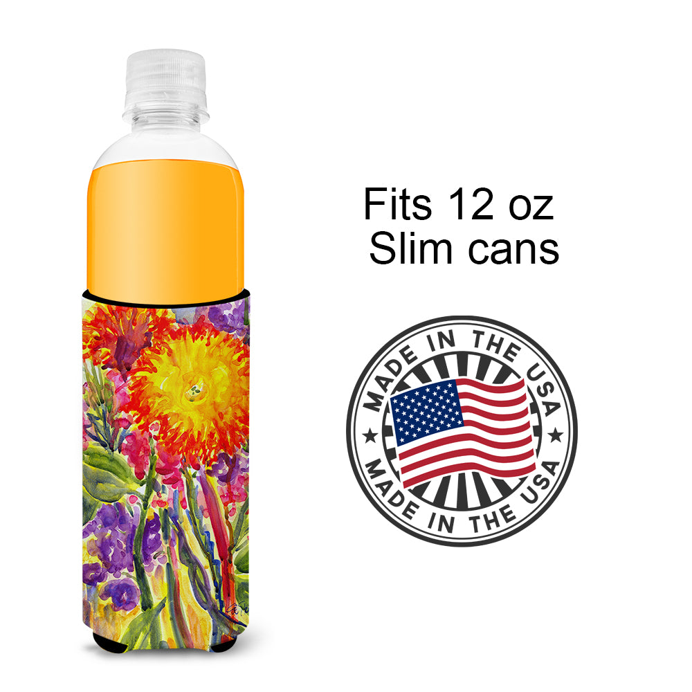 Flower - Aster Ultra Beverage Insulators for slim cans 6077MUK.