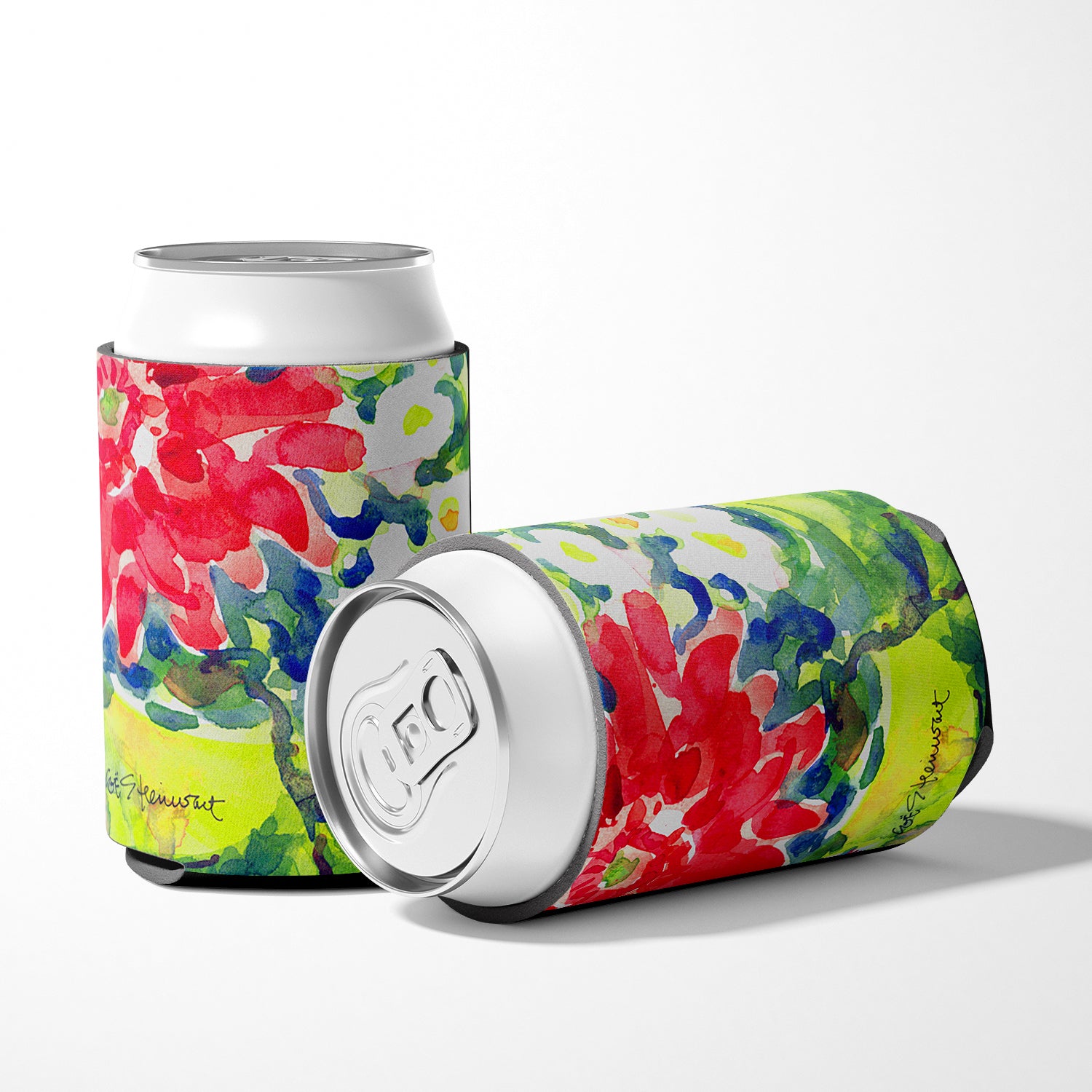 Flower Can or Bottle Beverage Insulator Hugger