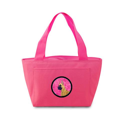 Pink Great Dane  Lunch Bag or Doggie Bag LH9355PK by Caroline&#39;s Treasures