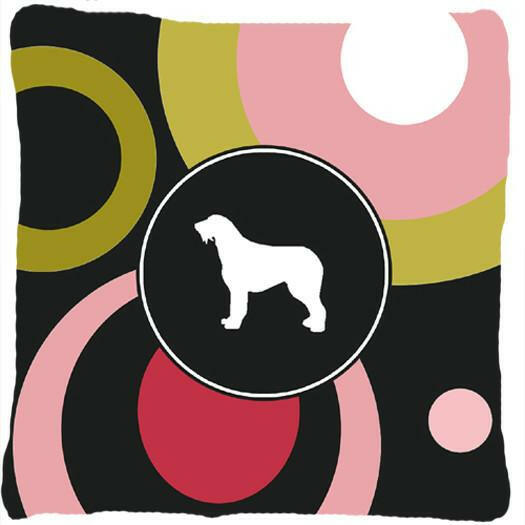 Irish Wolfhound Decorative   Canvas Fabric Pillow by Caroline's Treasures