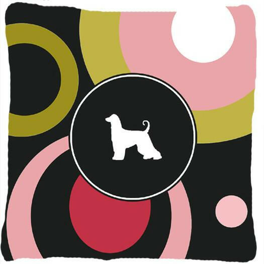 Afghan Hound Decorative   Canvas Fabric Pillow by Caroline's Treasures
