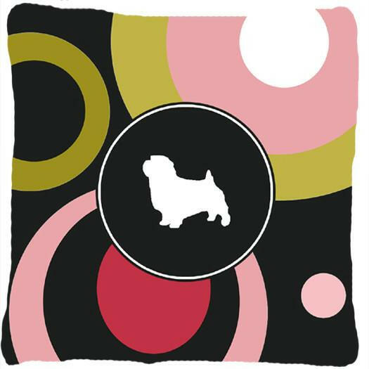 Norfolk Terrier Decorative   Canvas Fabric Pillow by Caroline&#39;s Treasures