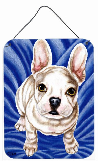 Diamond in Blue French Bulldog Wall or Door Hanging Prints AMB1351DS1216 by Caroline&#39;s Treasures