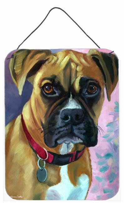 Natural Fawn Boxer Wall or Door Hanging Prints 7338DS1216 by Caroline&#39;s Treasures