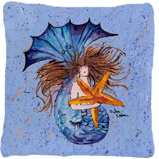 Mermaid Decorative   Canvas Fabric Pillow - the-store.com
