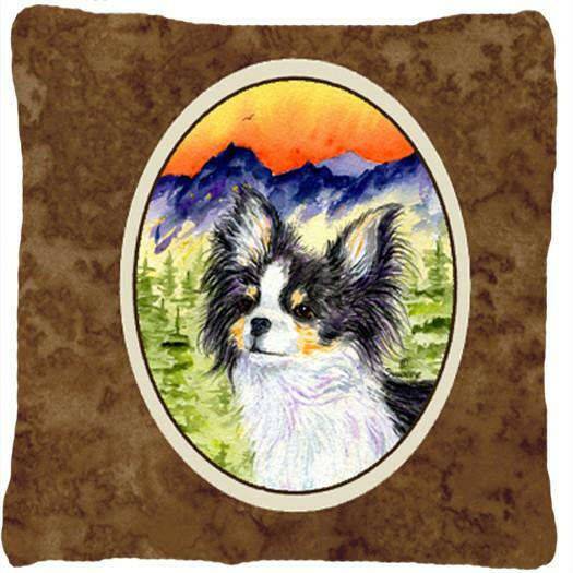 Chihuahua Decorative   Canvas Fabric Pillow by Caroline's Treasures