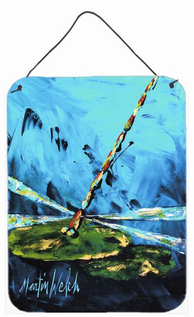 GG&#39;s Dragonfly Wall or Door Hanging Prints MW1196DS1216 by Caroline&#39;s Treasures