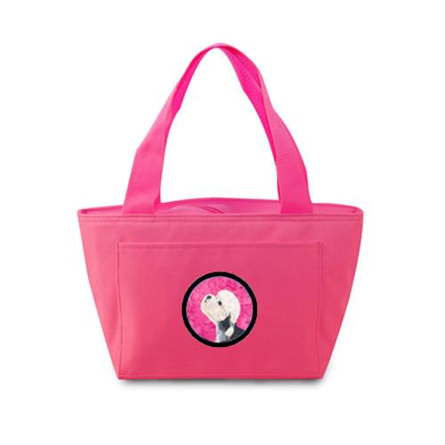 Pink Dandie Dinmont Terrier  Lunch Bag or Doggie Bag SS4779-PK by Caroline&#39;s Treasures