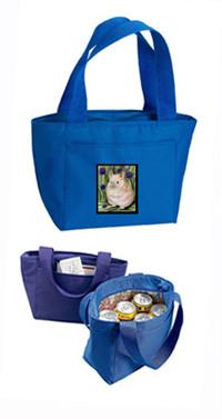 Blue Chinchilla Lunch Bag or Doggie Bag SS8206 by Caroline&#39;s Treasures